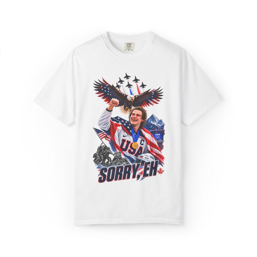Olympic Hockey 'SORRY, EH' USA Champion T-Shirt
