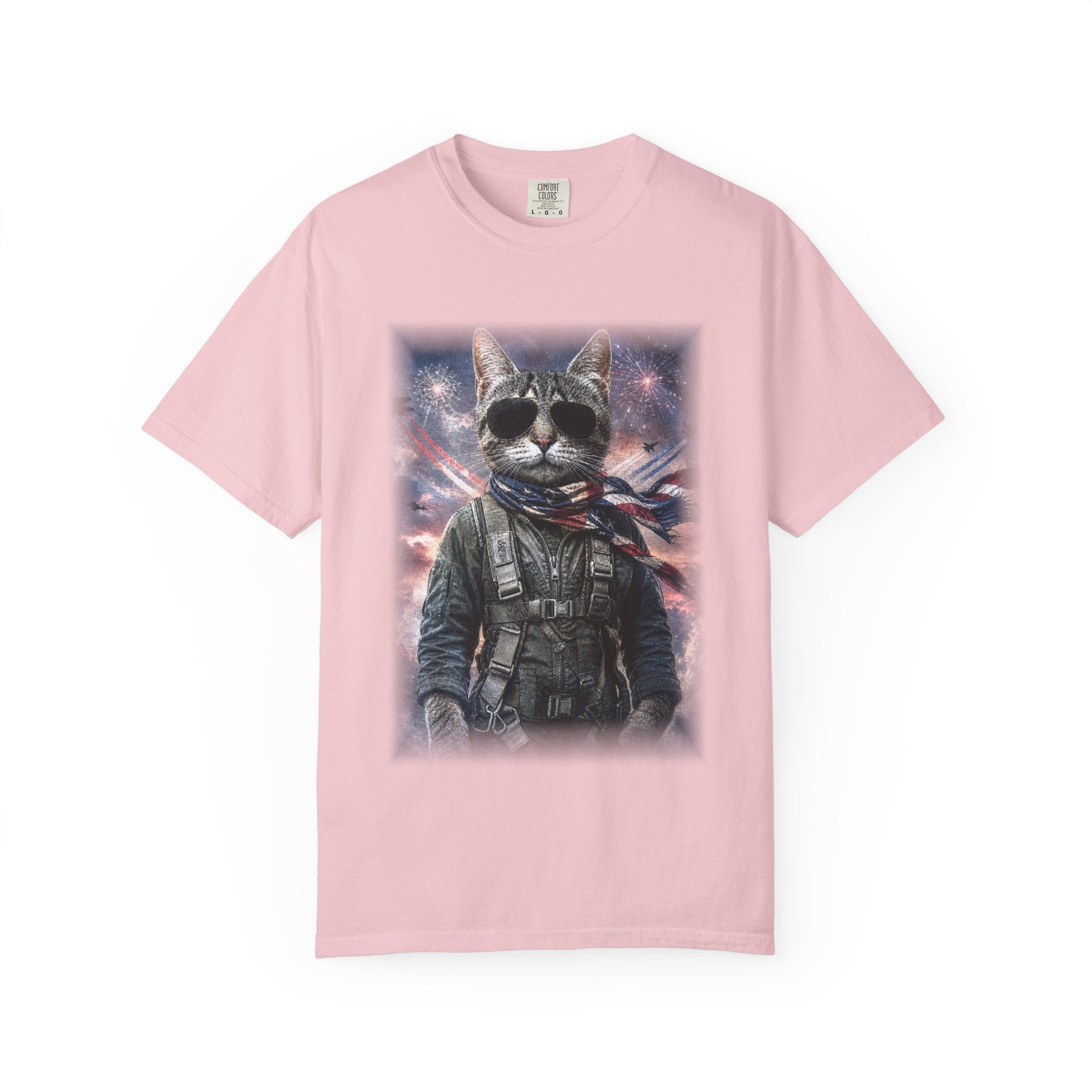 Patriotic Space Aviator Graphic Tee