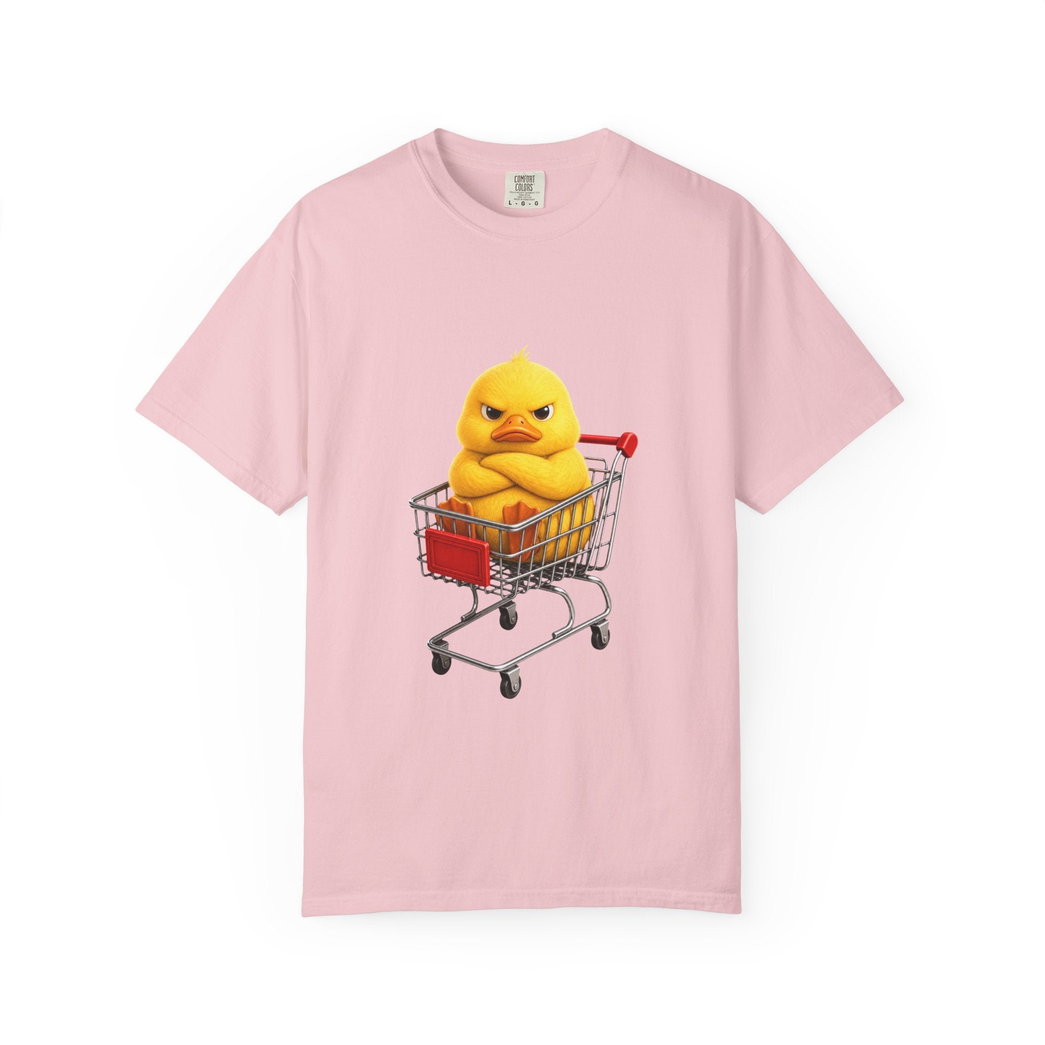 Angry Duckling in Shopping Cart T-Shirt
